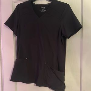 Pewter gray scrub set